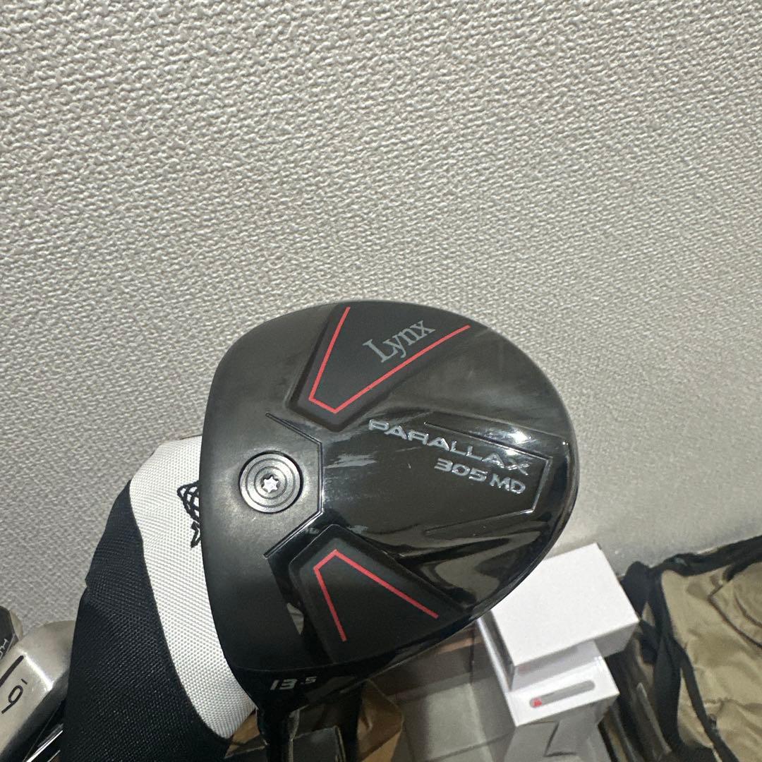 左利き Lynx PARALLAX305 ミニドライバー カーボン　美品中古品