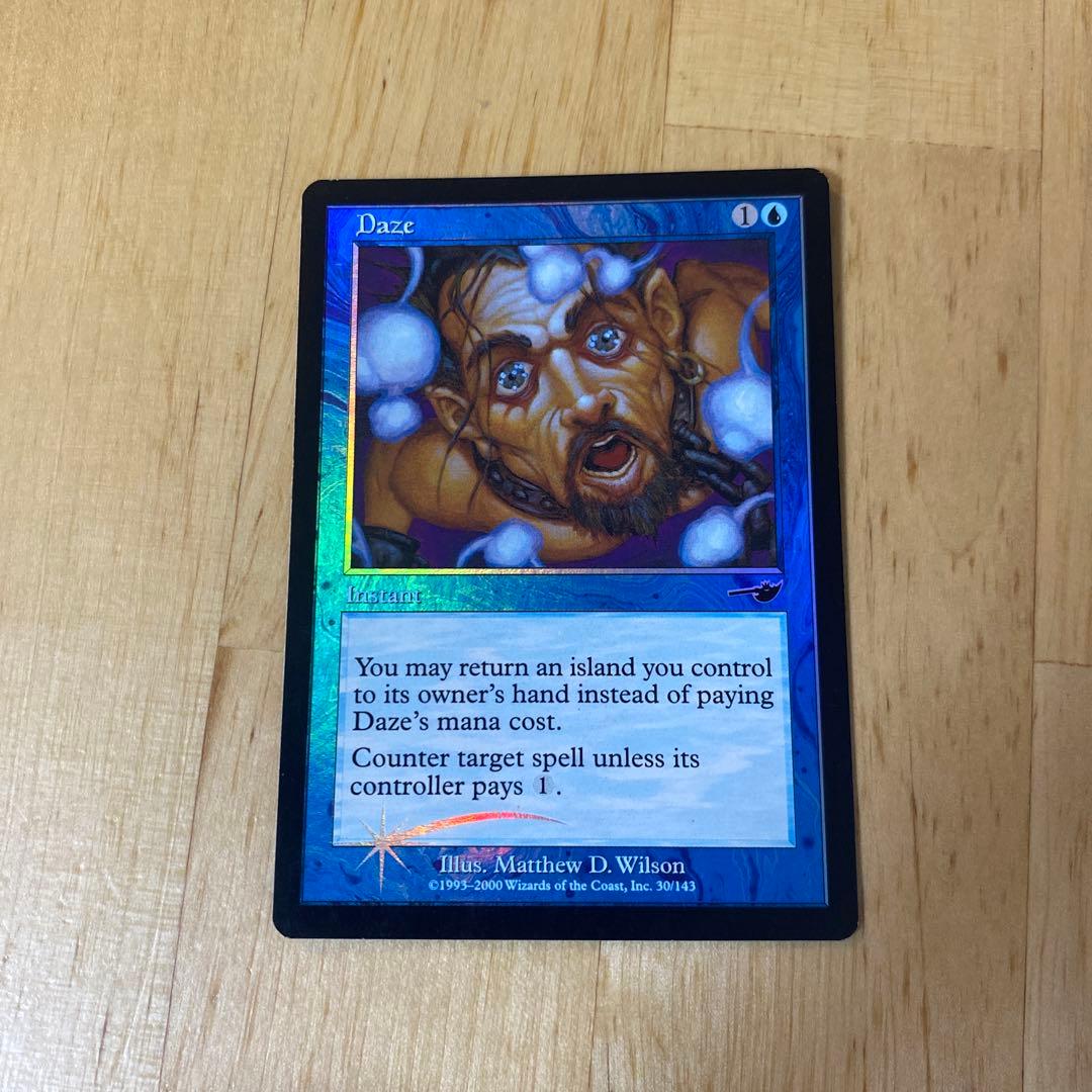 MTG 目くらまし foil NEM 英語版　初版 daze