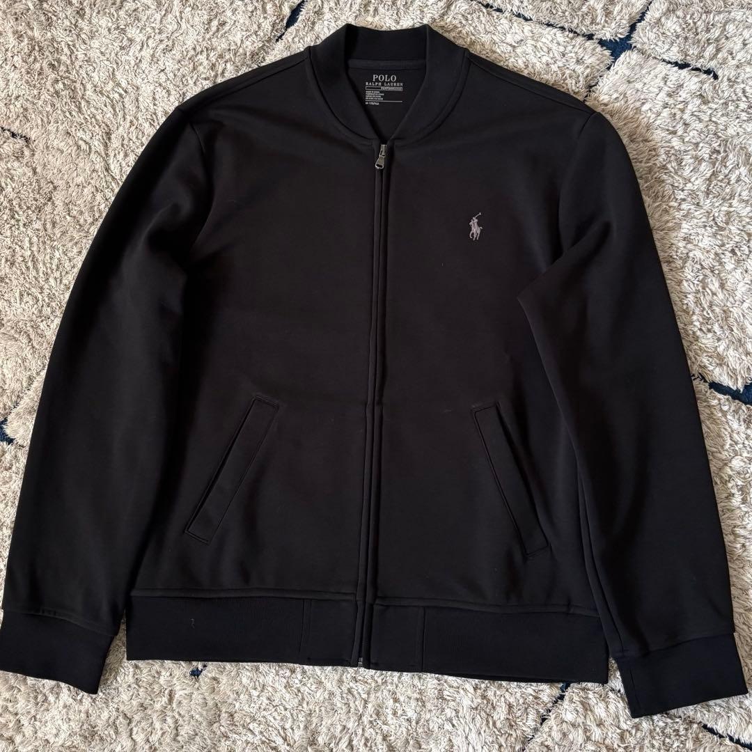 【美品✨】ポロラルフローレン　Mサイズ　ブルゾン　ボンバージャケット　MA-1