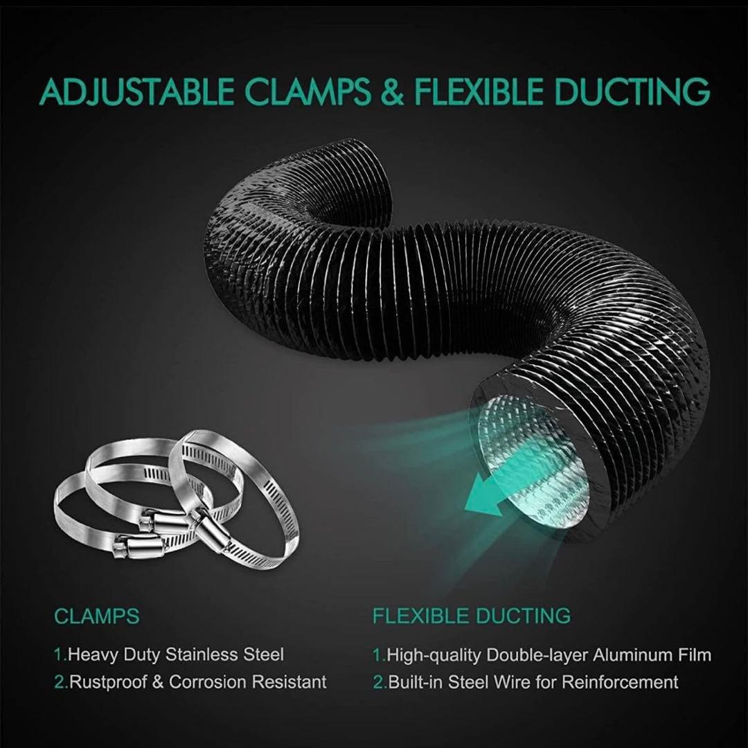 Mars Hydro６インチ app制御 ダクトファン【正規代理店保証付】