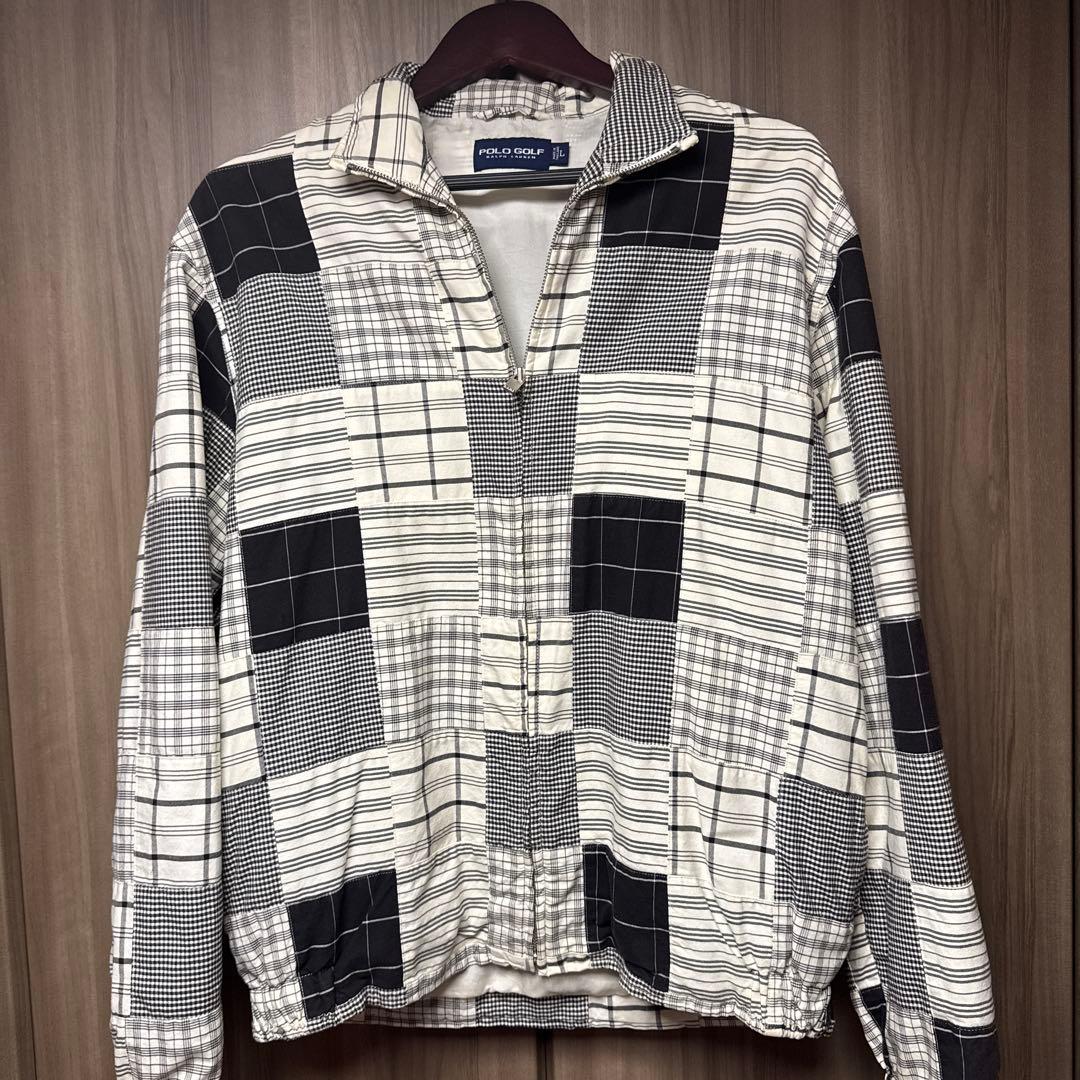 POLO ラルフローレン　パッチワークジャケット　希少品　90年代