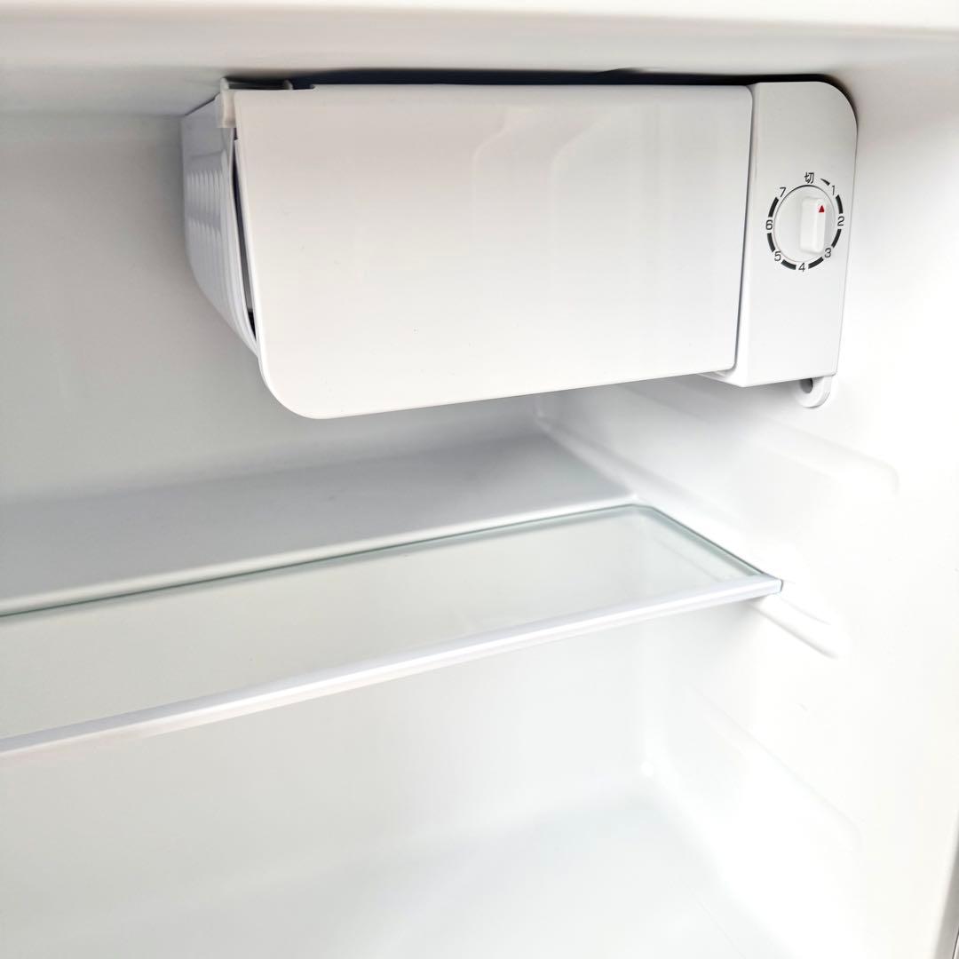 アイリスプラザ 冷凍庫 PRC-B051D-W ホワイト 1ドア 46L