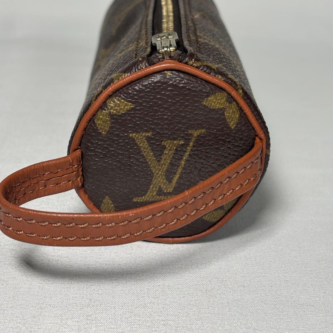 美品 ルイヴィトン マルチケース 小物入れ パピヨンポーチ モノグラム ブラウン