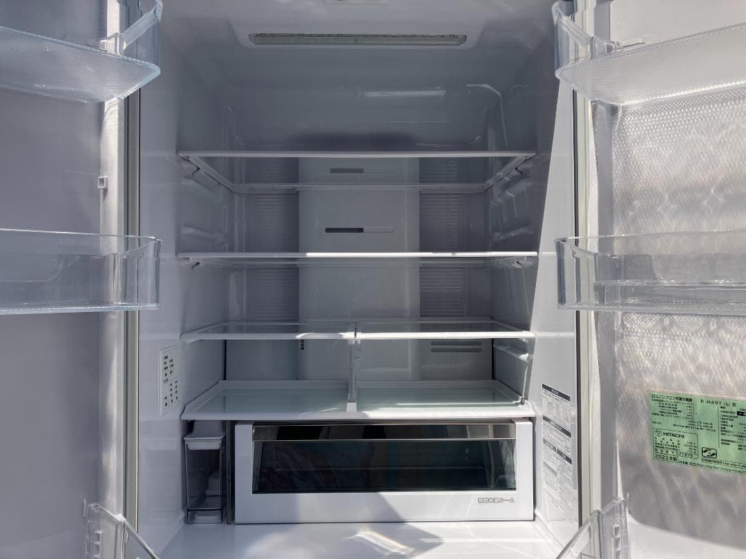愛知岐阜/送料無料★美品★2023年製★日立 485L冷蔵庫　R-H49T S