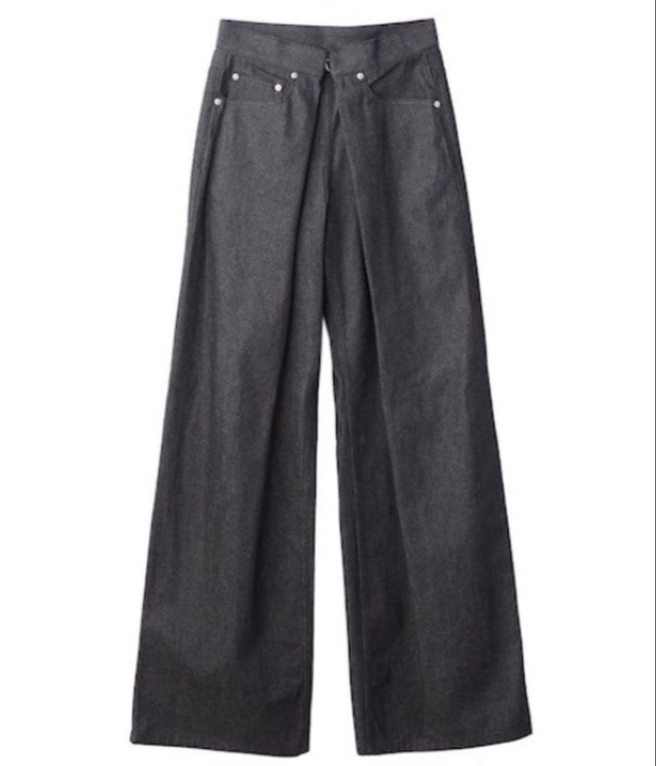 パンツ RIGID DENIM WIDE PANTS