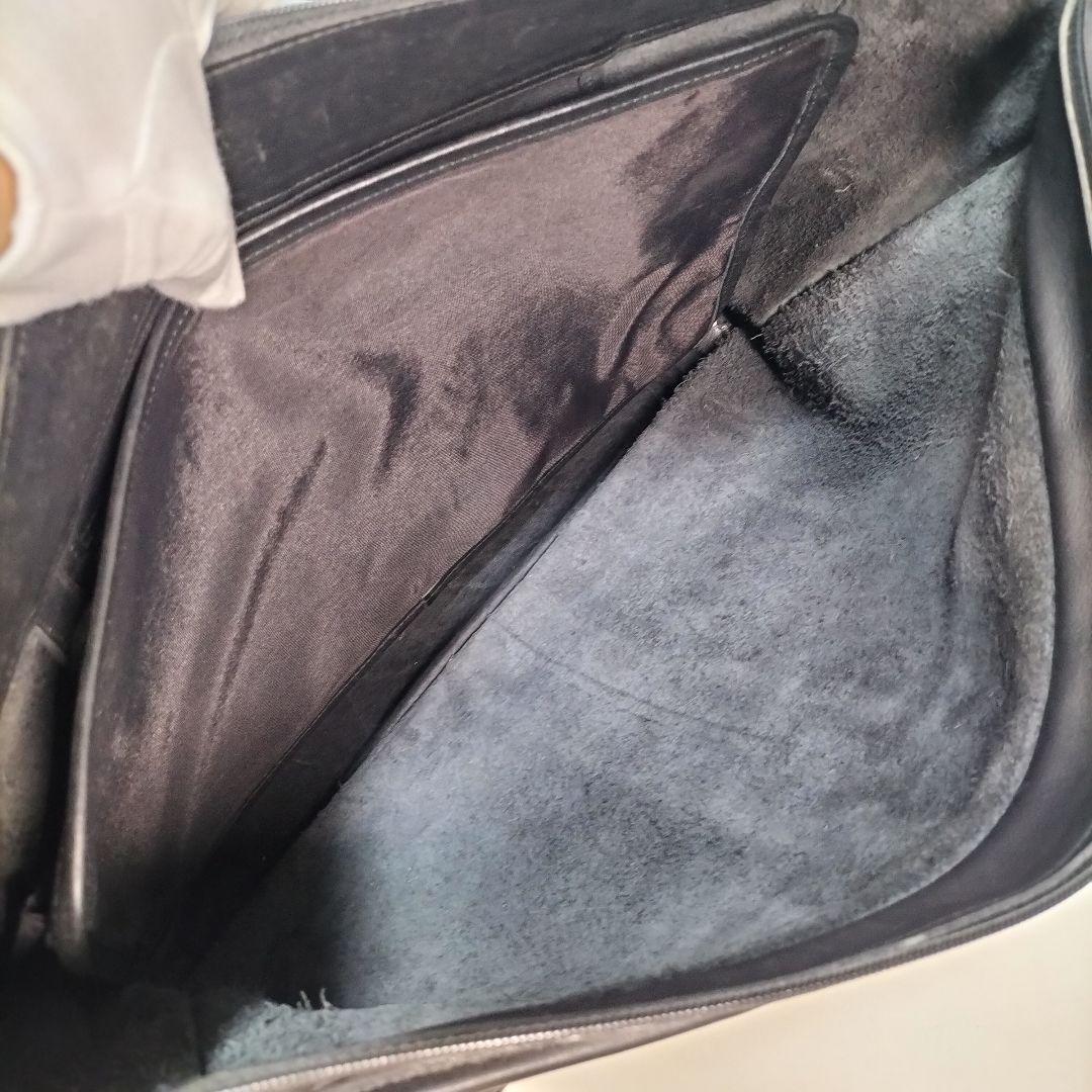 オールド コーチ 大容量 メッセンジャーバッグ 斜め掛け ショルダー 本革 黒