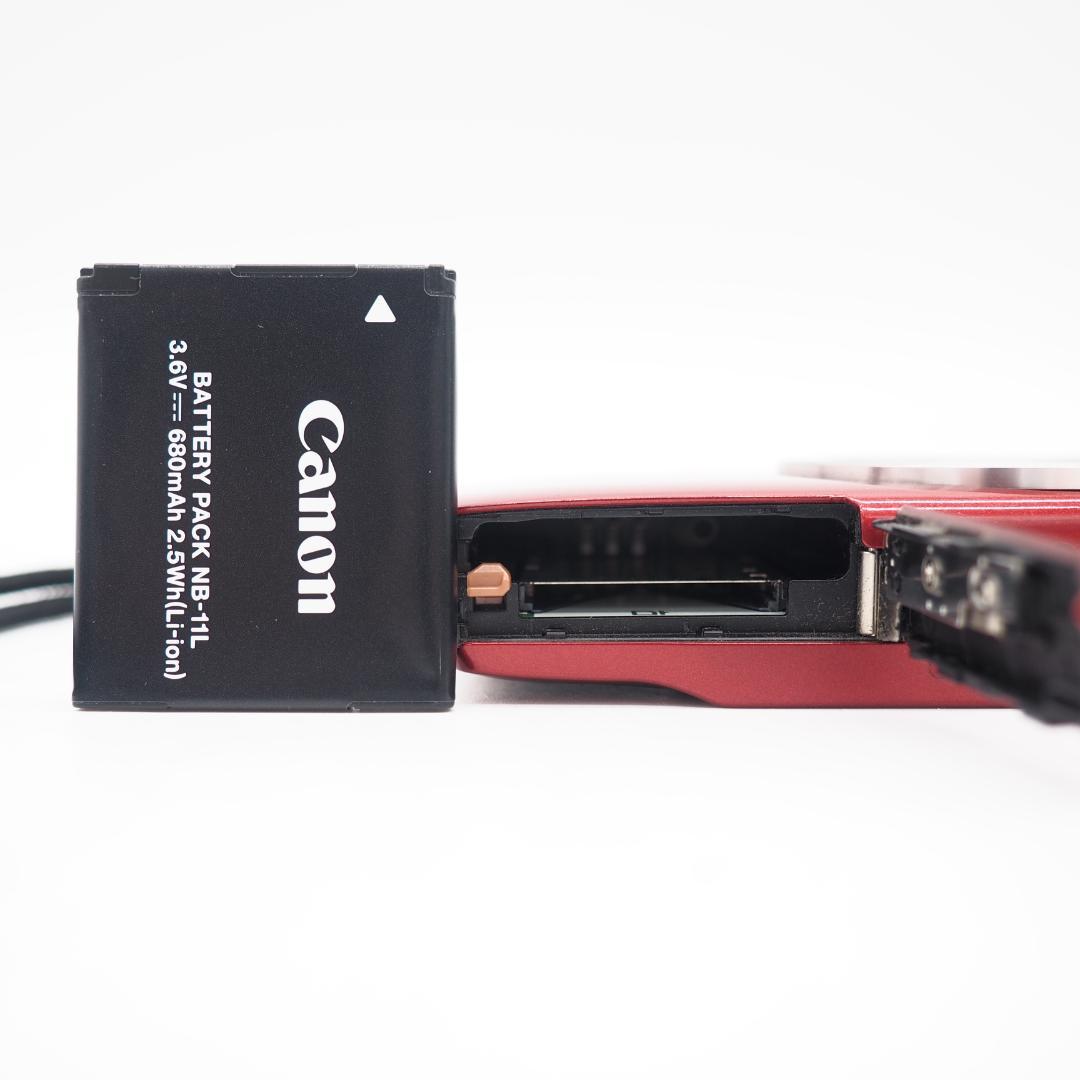 Canon IXY 200　レッド コンパクトデジタルカメラ