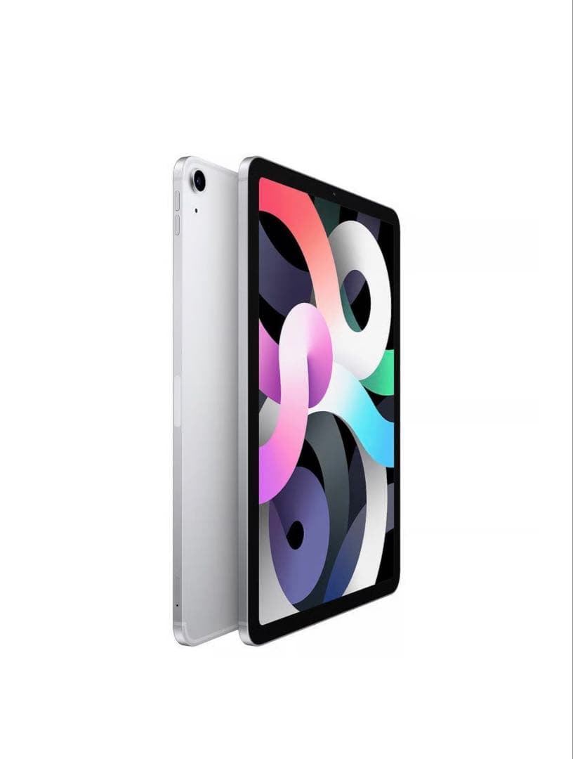 iPad Air (第4世代) シルバー 1 本体（透明ケース付き）