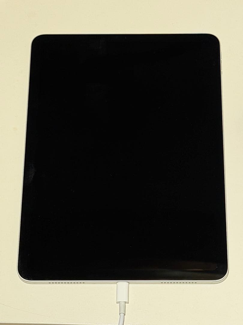 iPad Air (第4世代) シルバー 1 本体（透明ケース付き）