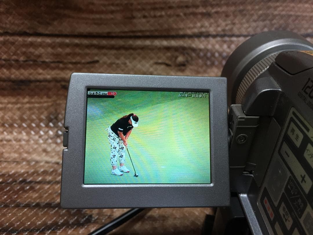 撮影再生ダビングOK　美品　SONY　DCR-PC120　付属品あり