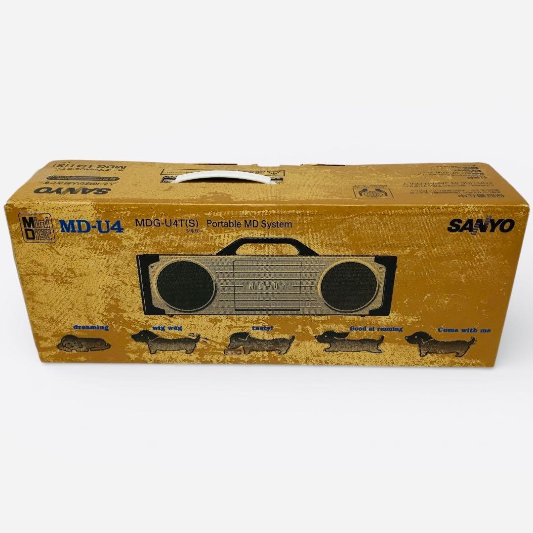 希少　美品　SANYO MD-U4 MDデッキ