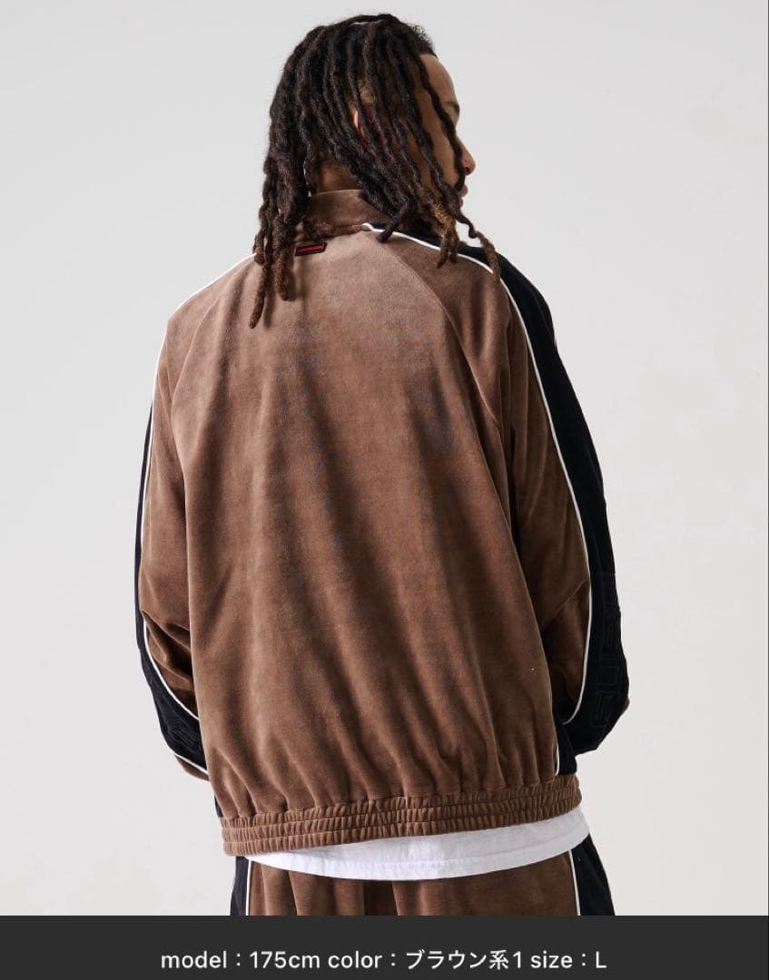 fubu ベロアジャケット