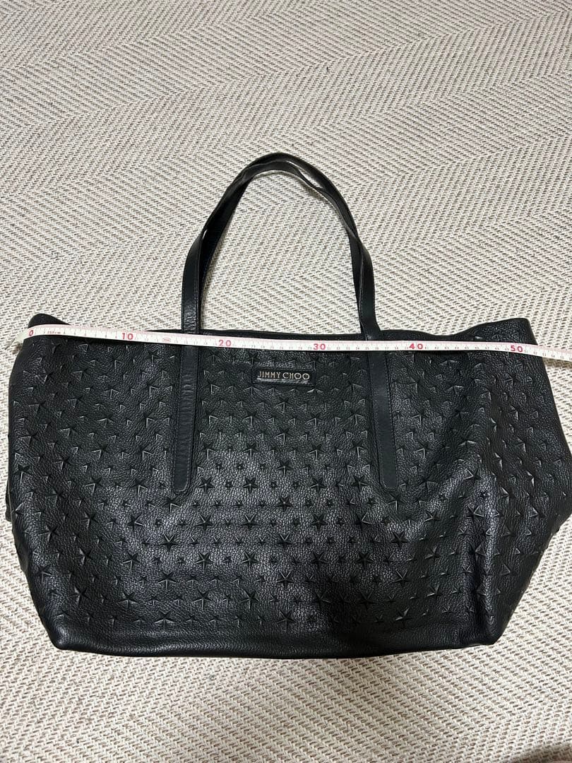 Jimmy Choo ジミーチュウ　ブラック　トートバッグ
