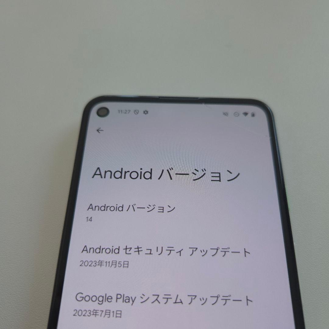Google pixel 4a 5g アンドロイド14 シムフリー ９５２
