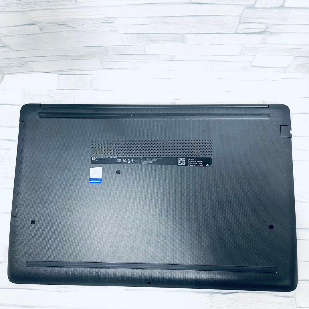 hp ノートPC 第8世代core i5 オフィス付 フルHD 大容量 DVD