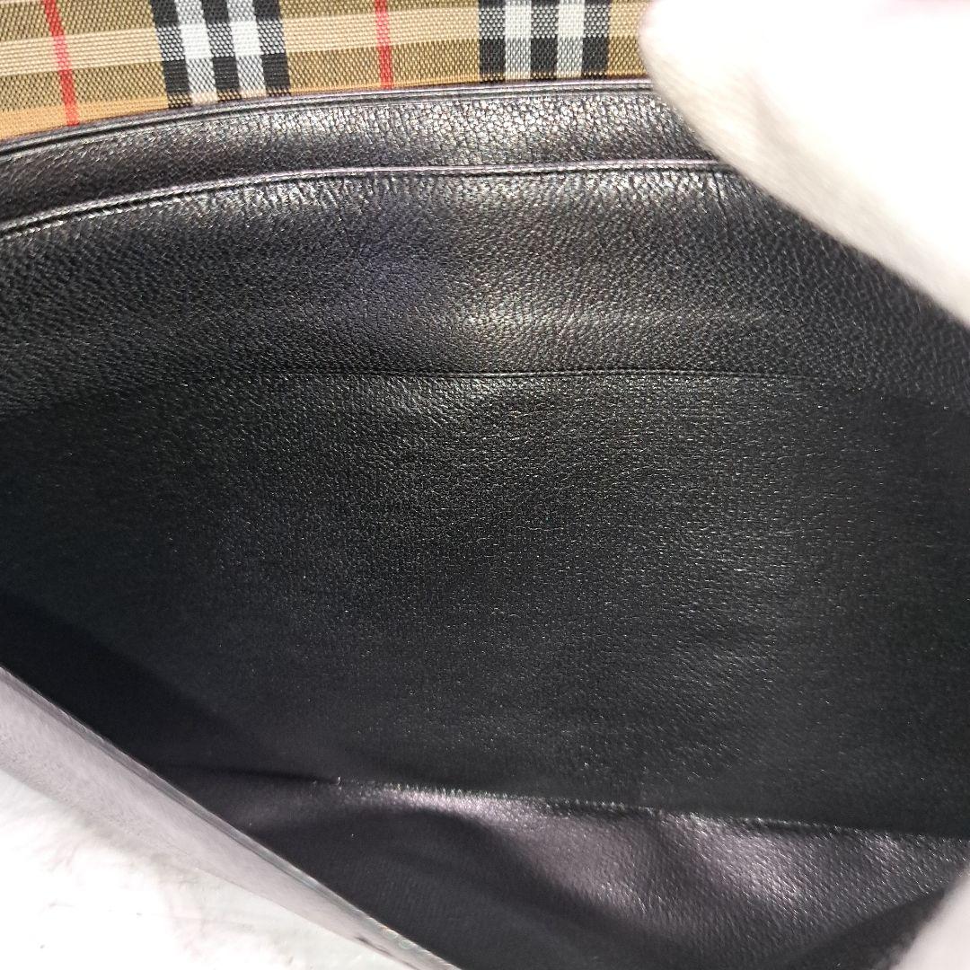 ✨️新品未使用✨️Burberryバーバリー 長財布ノバチェック 黒　箱付き