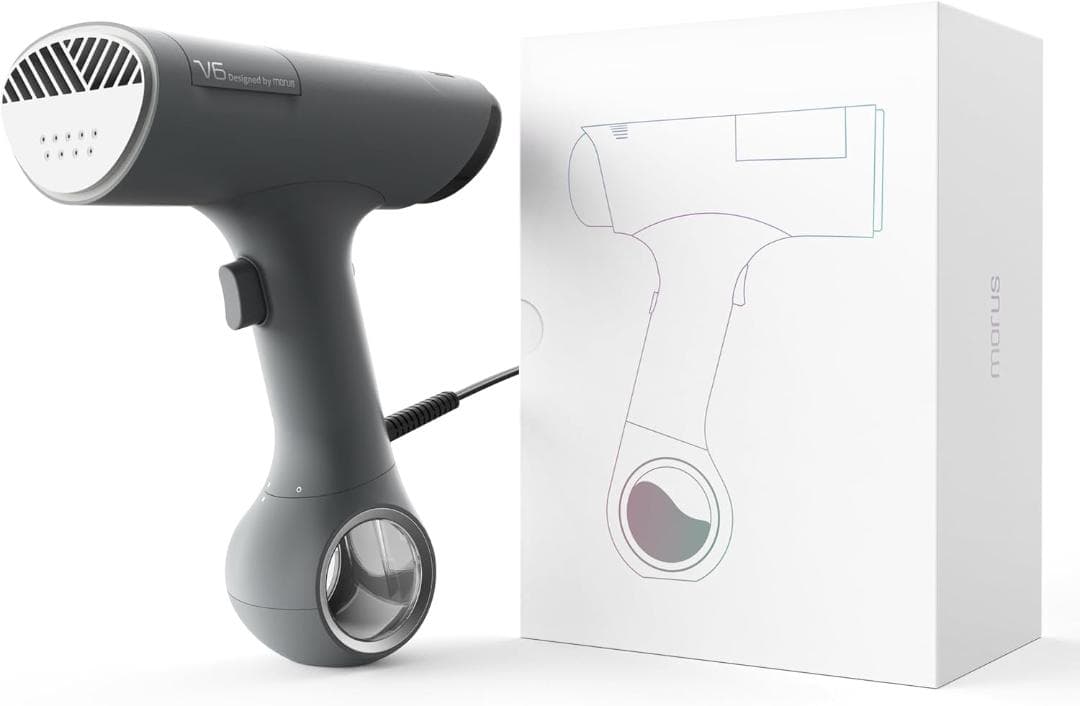 Morus V6 スチーマー ス チームアイロン真空吸着式 3000Pa強力吸引