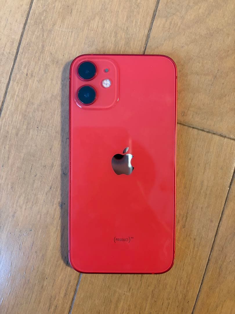 iPhone 12 mini. RED 本体. 64GB たろう