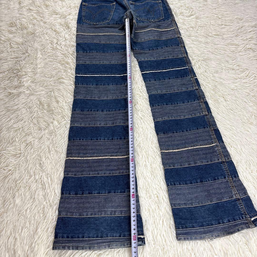 ヒステリックグラマー、ウミヘビ、ツギハギデニムパンツ