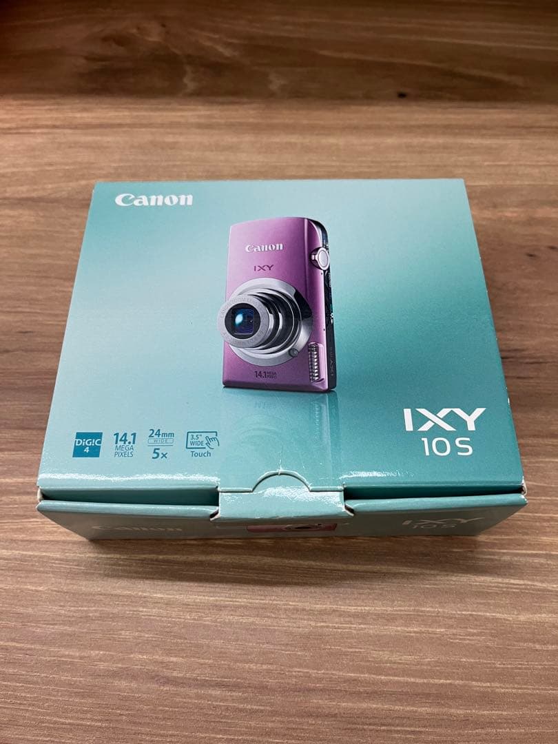 CANON IXY 10S ピンク 純正バッテリー2個 箱・説明書等付属品付き