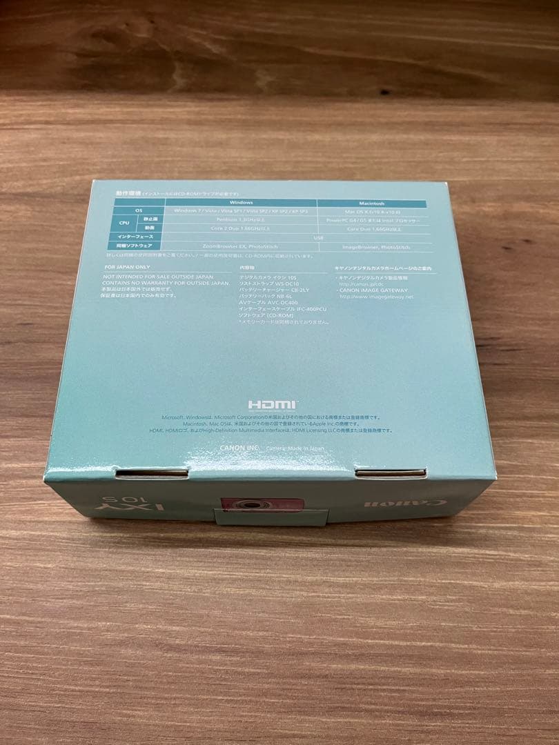 CANON IXY 10S ピンク 純正バッテリー2個 箱・説明書等付属品付き