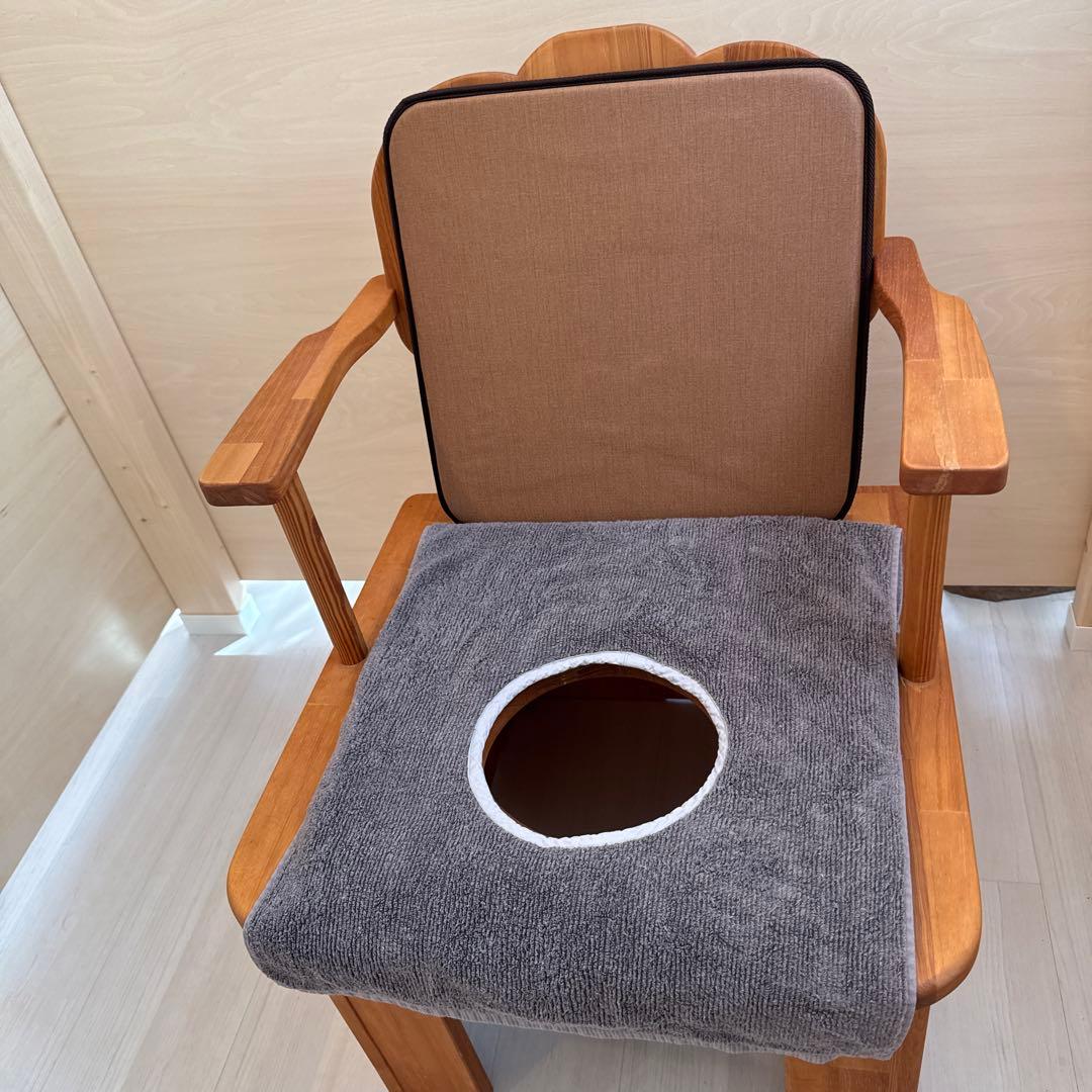 namu　よもぎ蒸し凛✨椅子　マット＆未使用タオルカバー付き