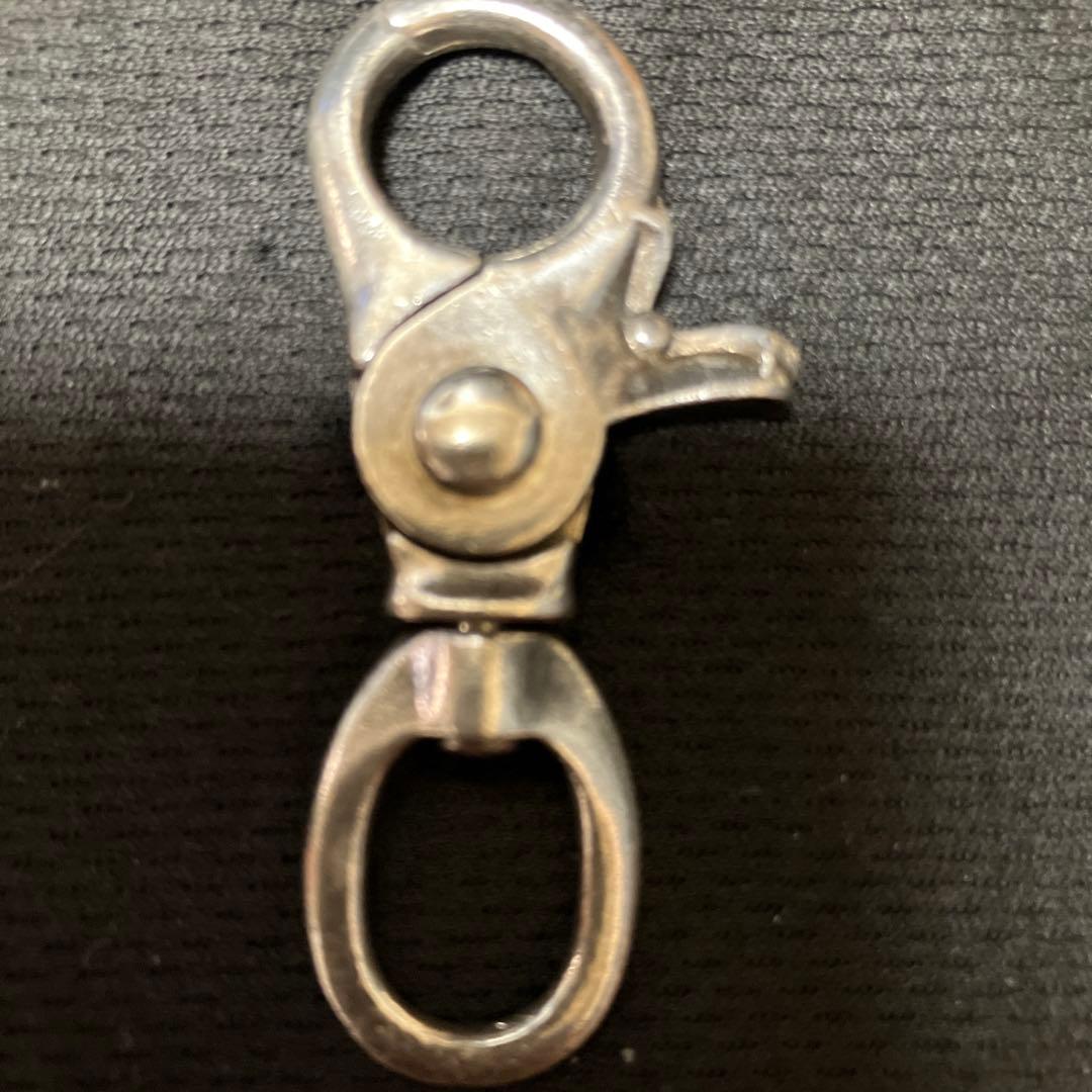 シルバー925フック　シルバー925キーホルダークリップ　シルバー925ナスカン