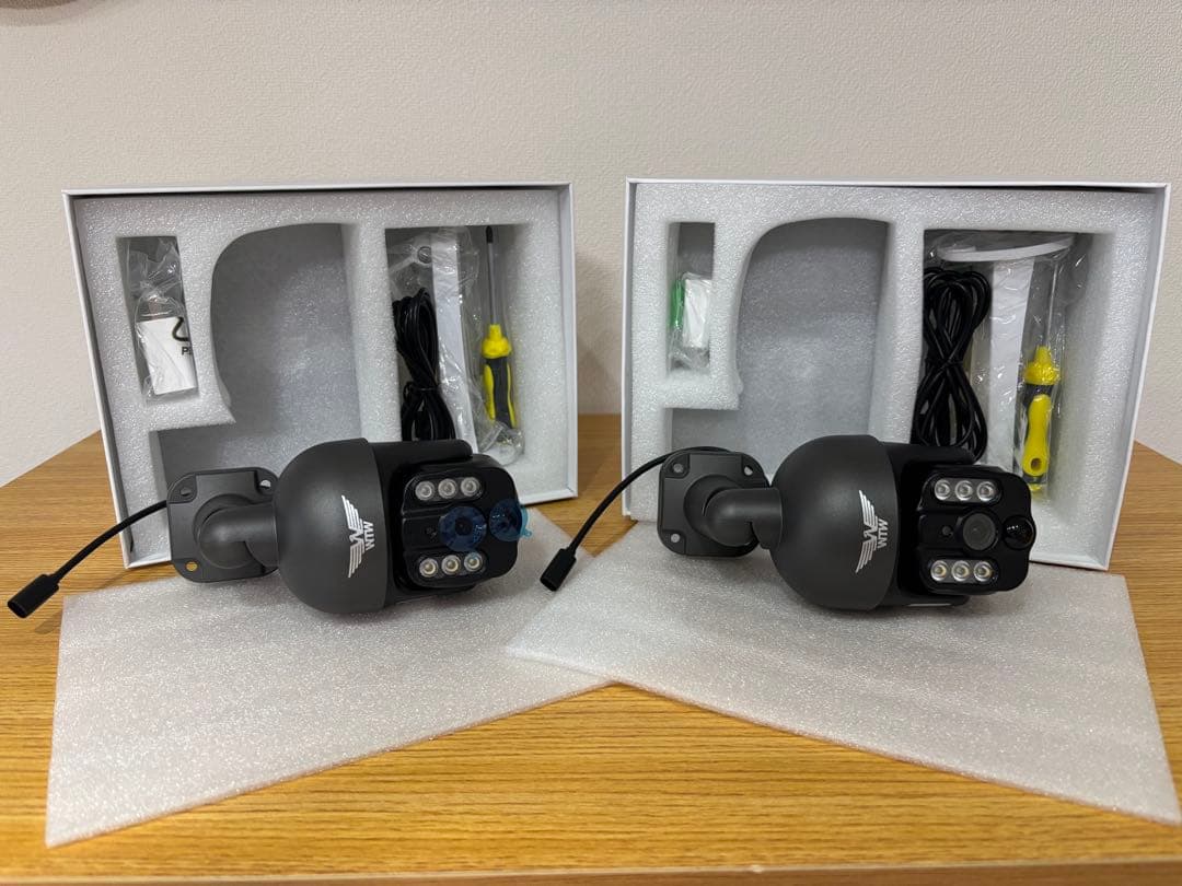 未使用みてるちゃんWTW-WSP21 ソーラー防犯カメラ大容量バッテリ 2個