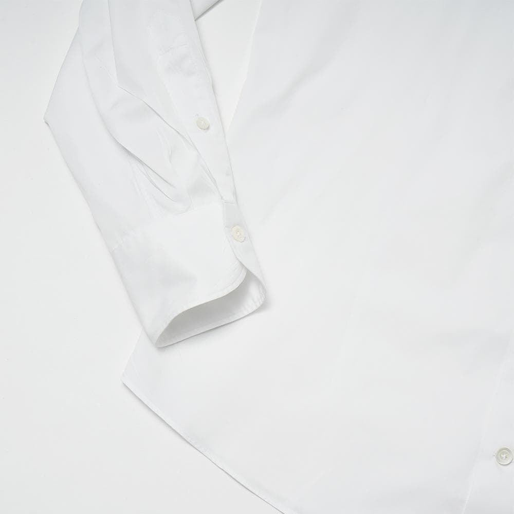 giannetto ジャンネット コットン 長袖シャツ ホワイト 41