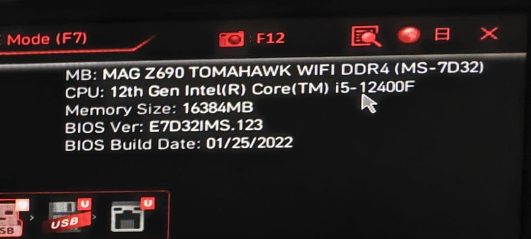 Intel Core i5-12400F CPU LGA 1700 ジャンク