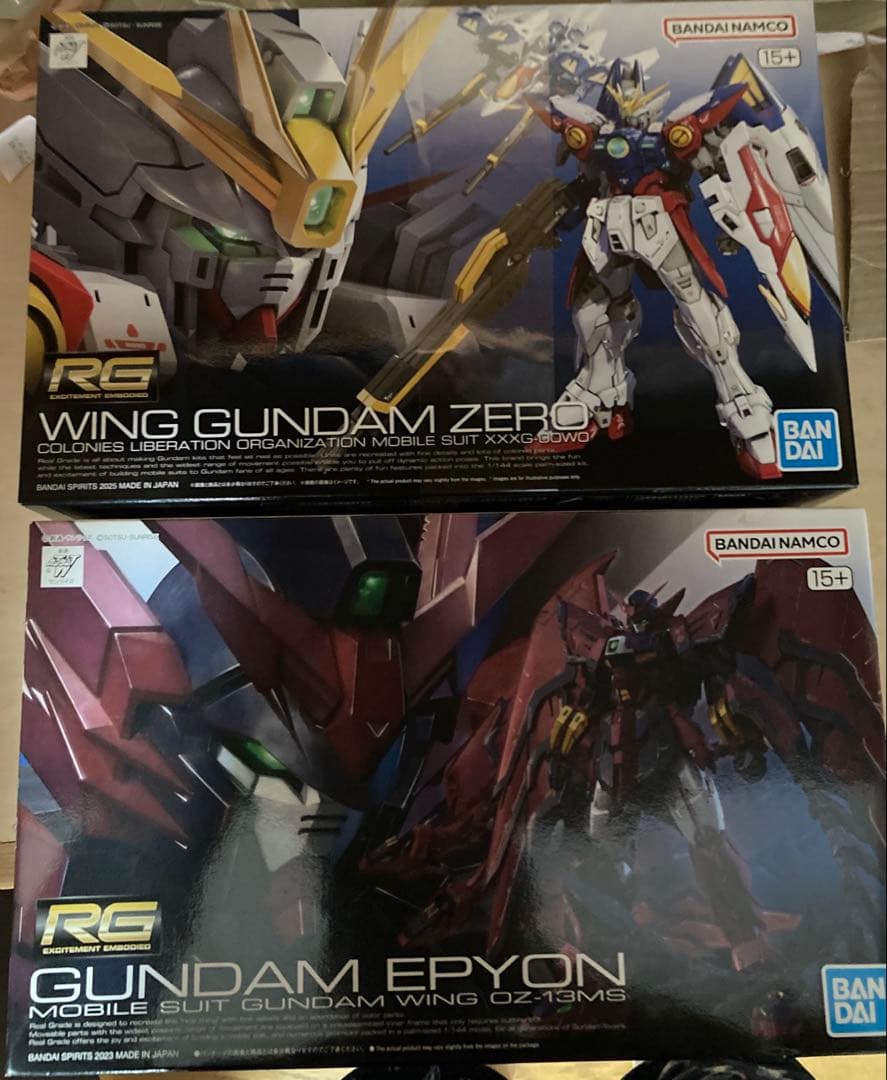 ア*ー様 RG 新機動戦記ガンダムW ウイングガンダムゼロ&ガンダムエピオン ま