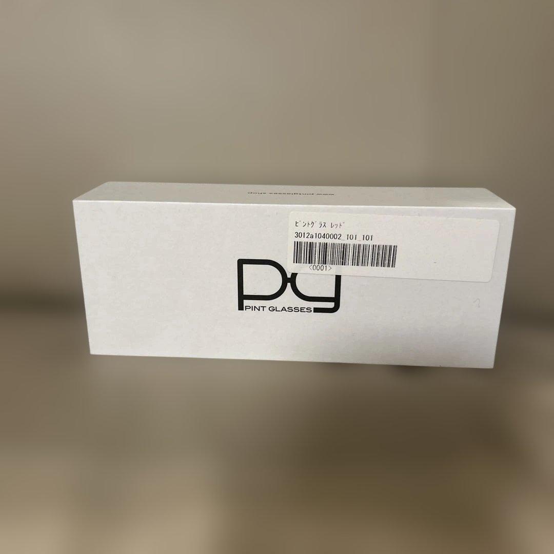 【お値下げ❣️新品】ピントグラス レッドPG-703-RE/T 中度 老眼鏡シニア