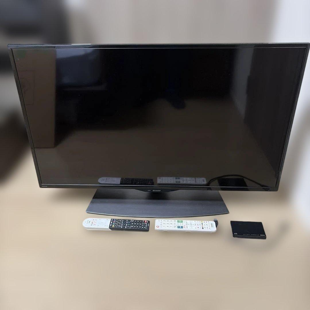SHARP 40インチ 4K液晶テレビ 4T-C40BJ1 録画用HDD付き