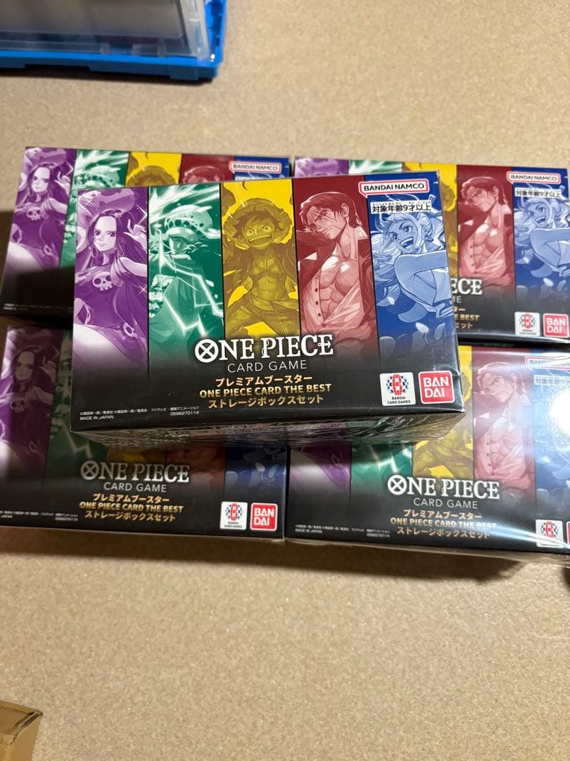 ワンピースカード プレミアムブースターTHEBEST ストレージボック