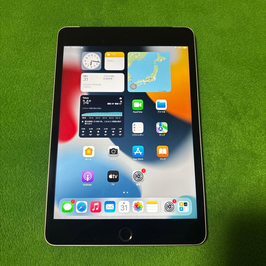 i pad mini4 128GB Wi-Fi + Cellular