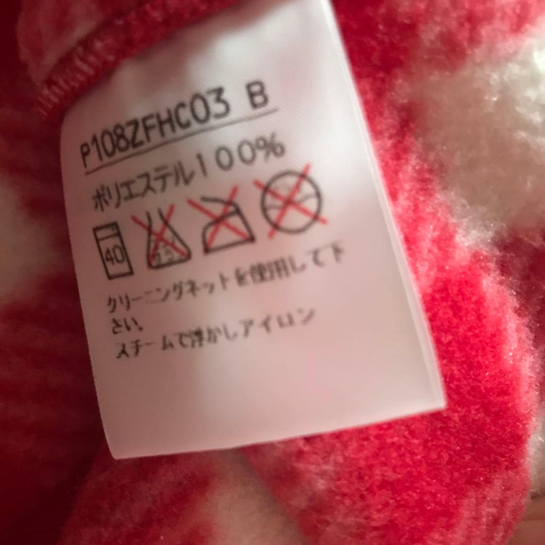 し*じ様 ピンクハウス　フリース　コート　ダッフル　ブルゾン　フード　パーカー