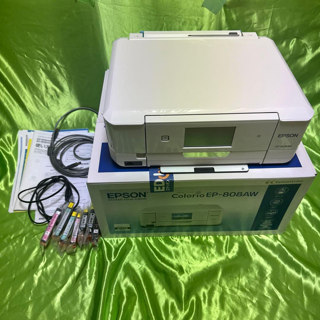 Epson EP-808AW インクジェットプリンター(ジャンク)