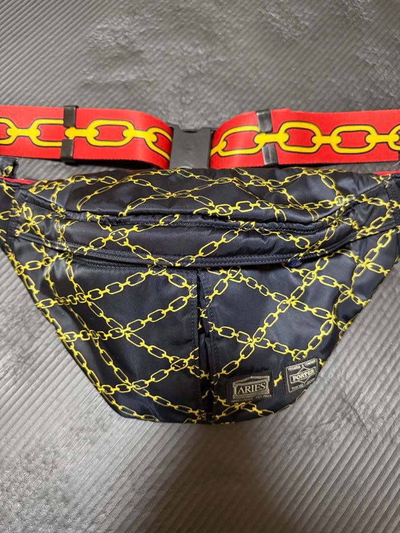 【美品】aries porter 限定　ウェストバッグ