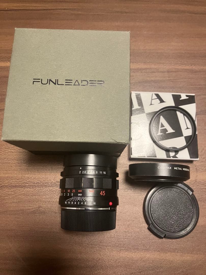 【ライカMマウント】 CONTAX コンタックス Planar 45mm F2