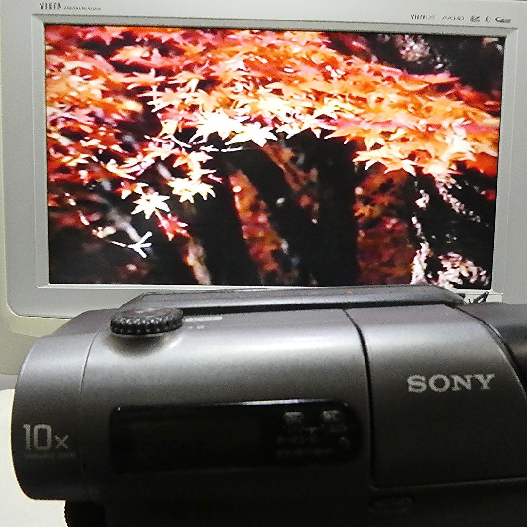 動作良好 ソニーVideoHi8 CCD-TR3 8ミリビデオ　DVD化に最適