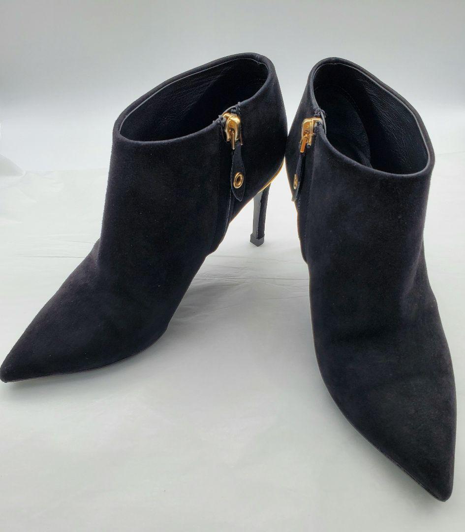 LOUIS VUITTONスエードショートブーツ