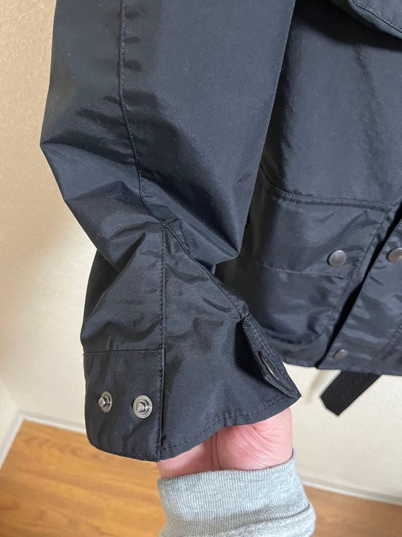 Barbour ブラック ジャケット 36 ビデイル