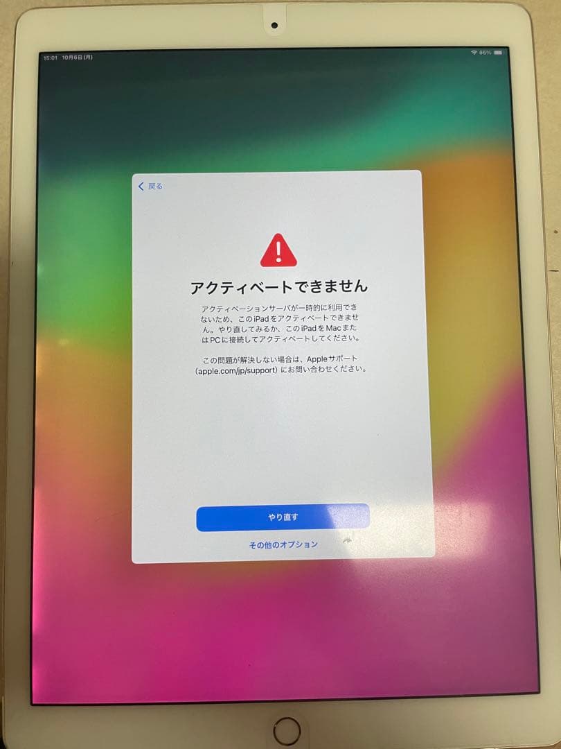 iPad pro 12.9インチ　第2世代　ジャンク
