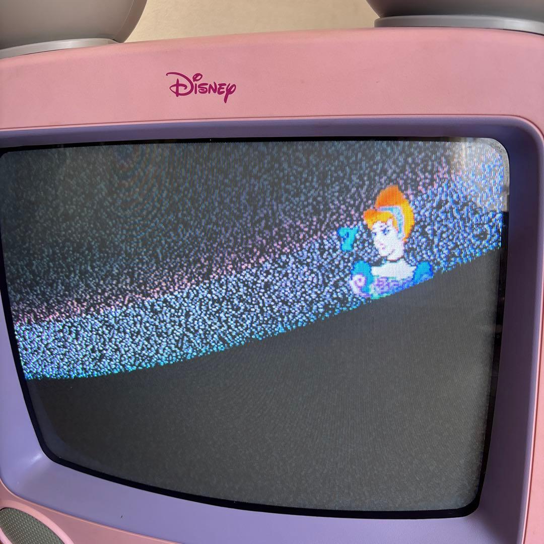 【希少品　最安値】ディズニー ブラウン管テレビ　ディズニープリンセス