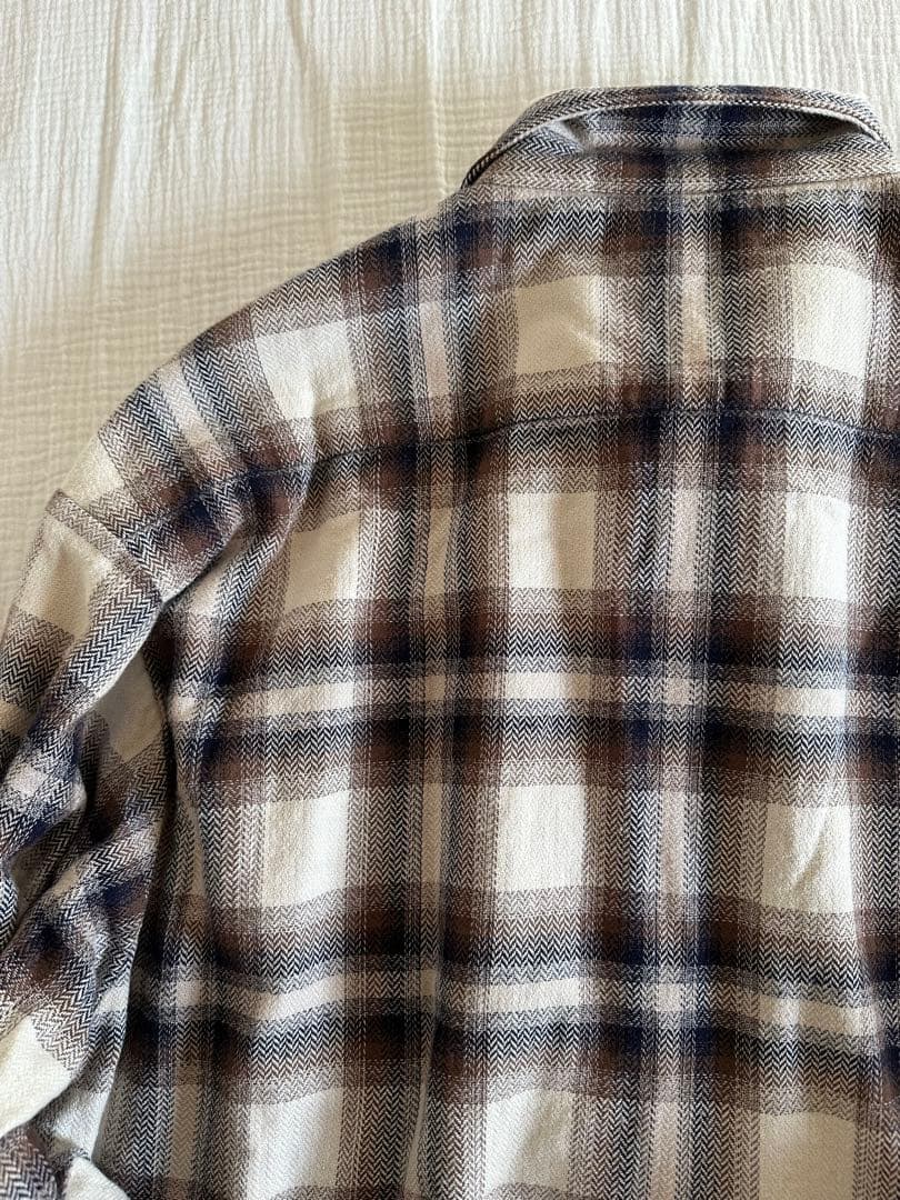 Daydream Ombre Check Flannel Shirt サイズM