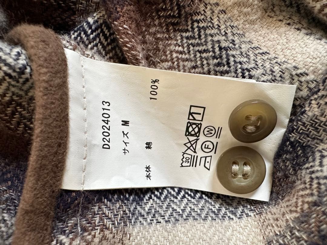 Daydream Ombre Check Flannel Shirt サイズM