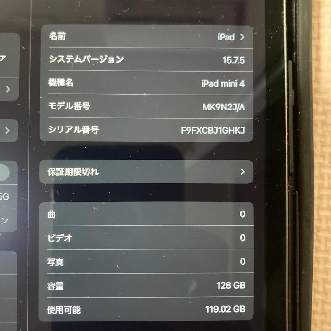 iPad mini 第4世代 128GB otterbox