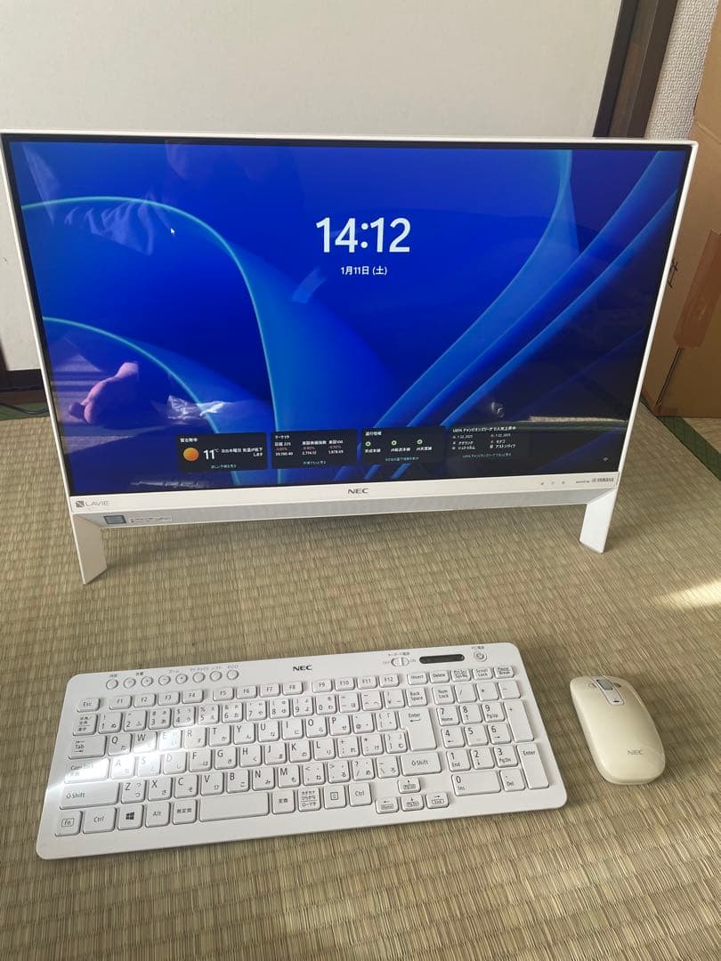 デスクトップpc一体型 nec da700kaw