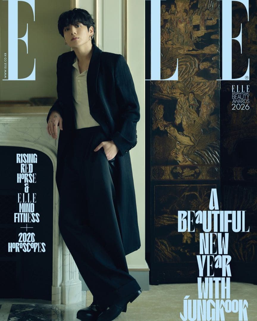 ELLE KOREA JUNGKOOK 9冊set