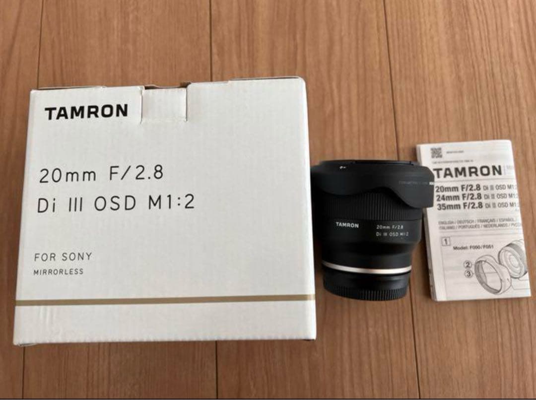 その他 TAMRON 20F2.8 DI III OSD M1:2(F050SE)